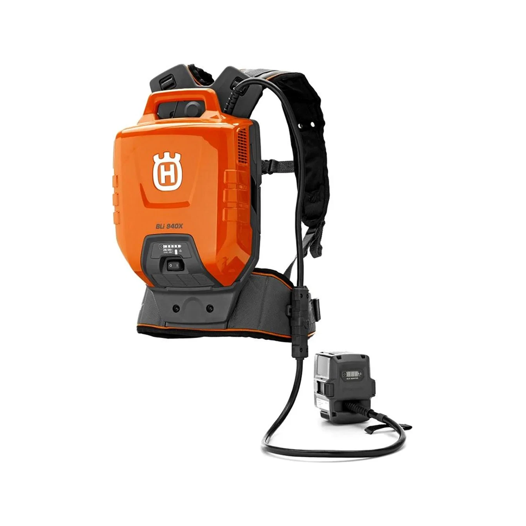 Batteria a zaino HUSQVARNA BLi940X 36 V con cintura e adattatore – foto prodotto