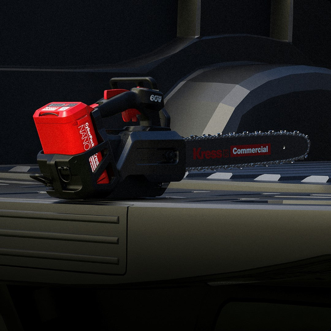 Motosega da potatura KRESS KC320 in uso
