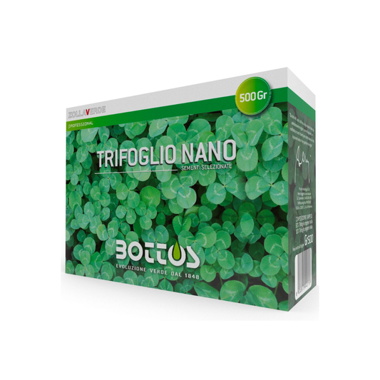 Sementi di trifoglio nano Zollaverde Bottos, scatola da 500 g