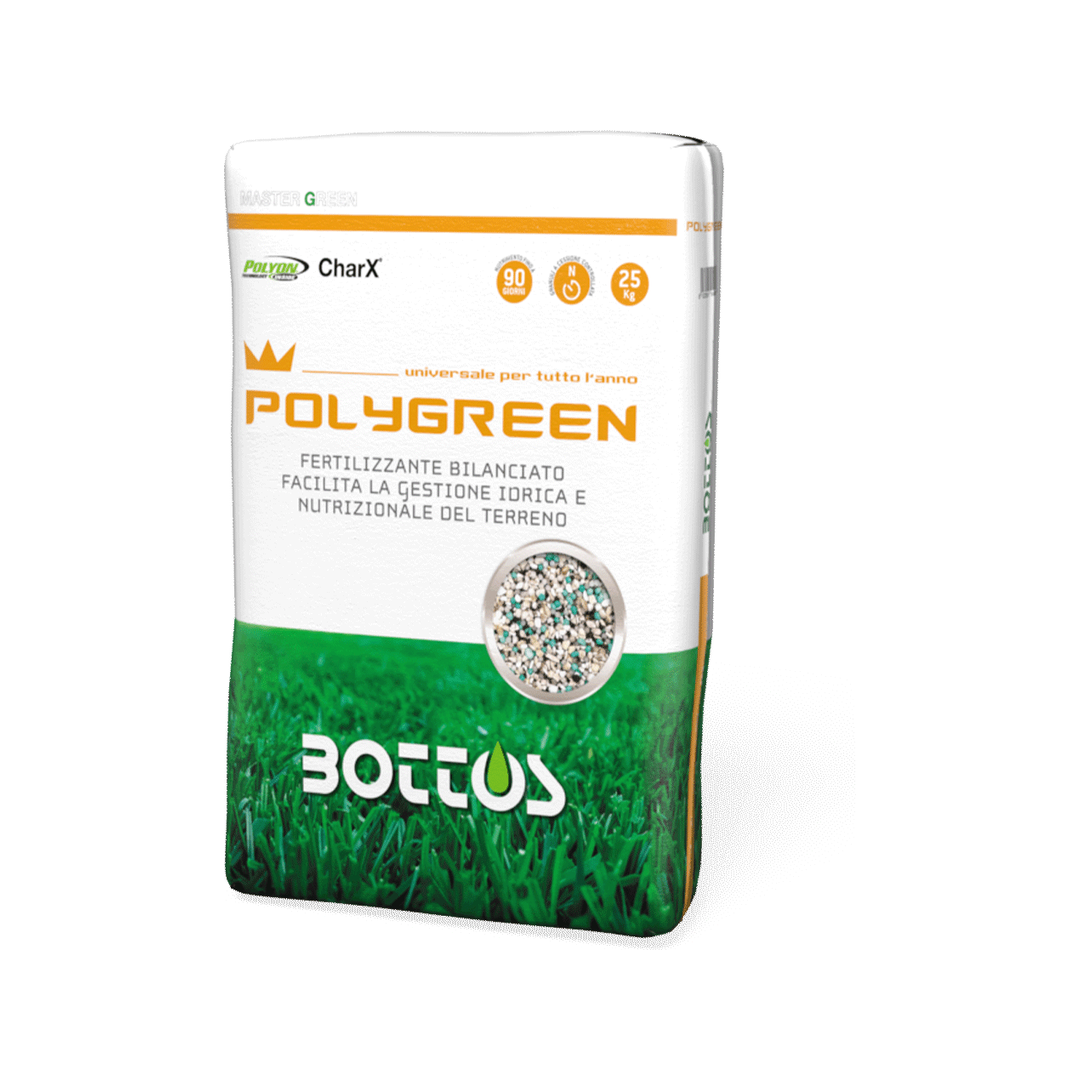 Poly-Green CharX 18-6-12 Master Green Bottos, sacco da 25 kg