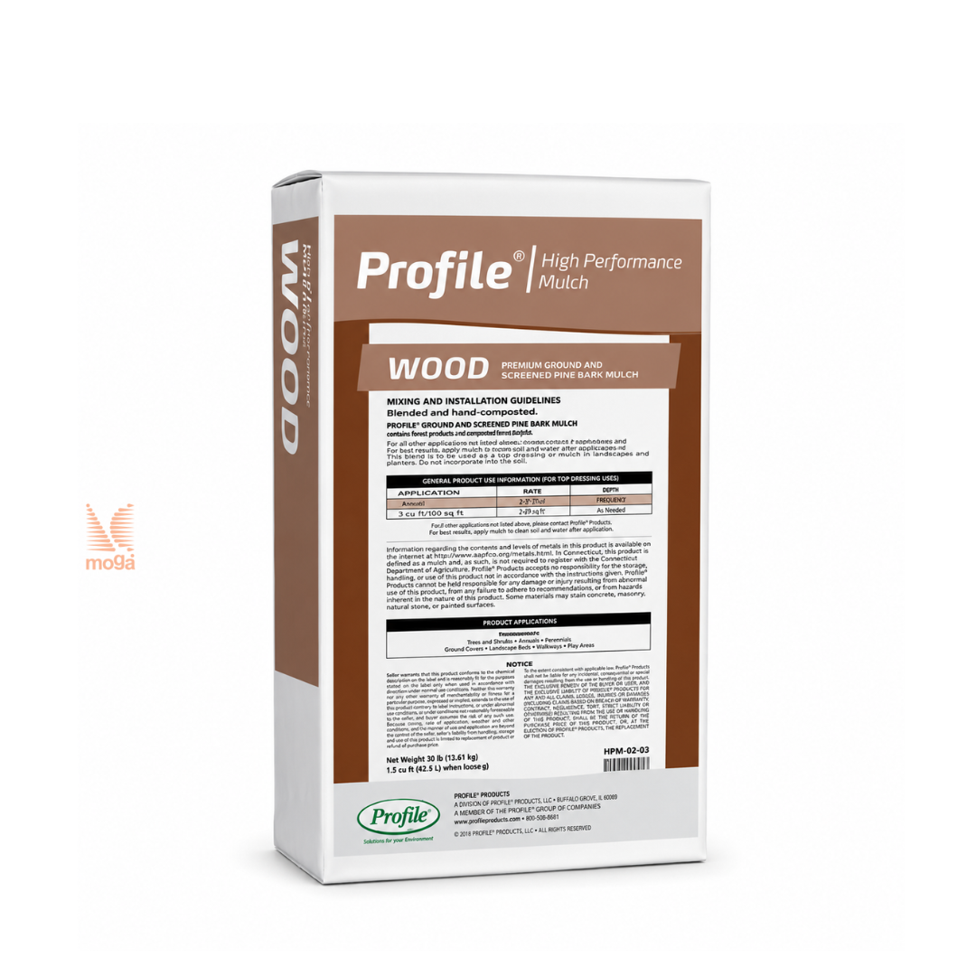 Profile Wood, mulch in fibra di legno per idrosemina, sacco