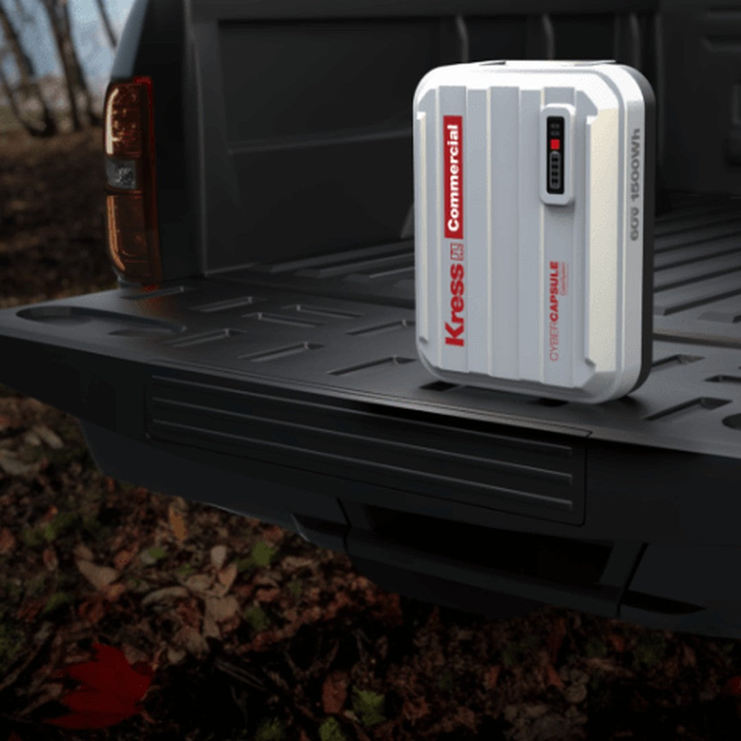 Batteria CyberCapsule 60V 25Ah KRESS KAC815 in uso