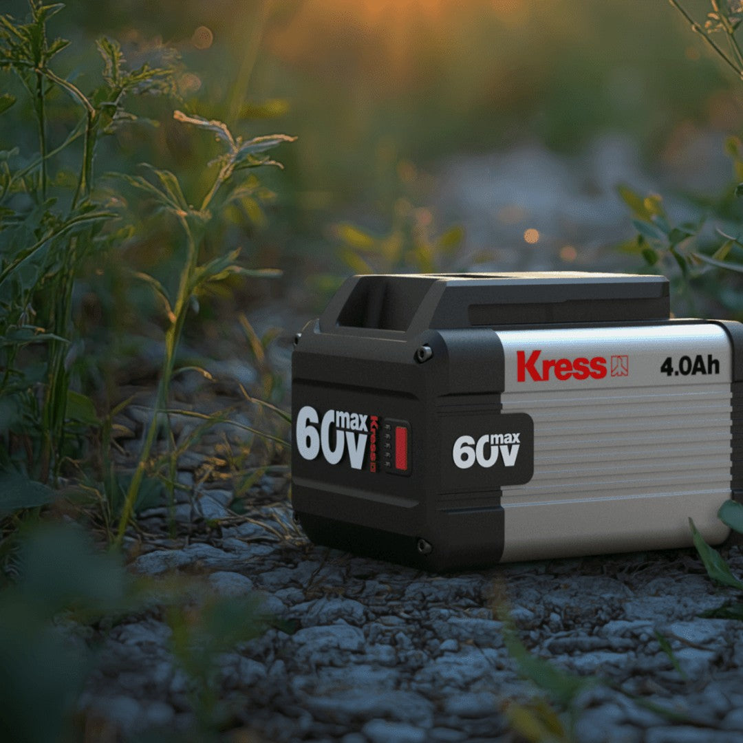 Batteria 60V 4Ah KRESS KA3002 in uso